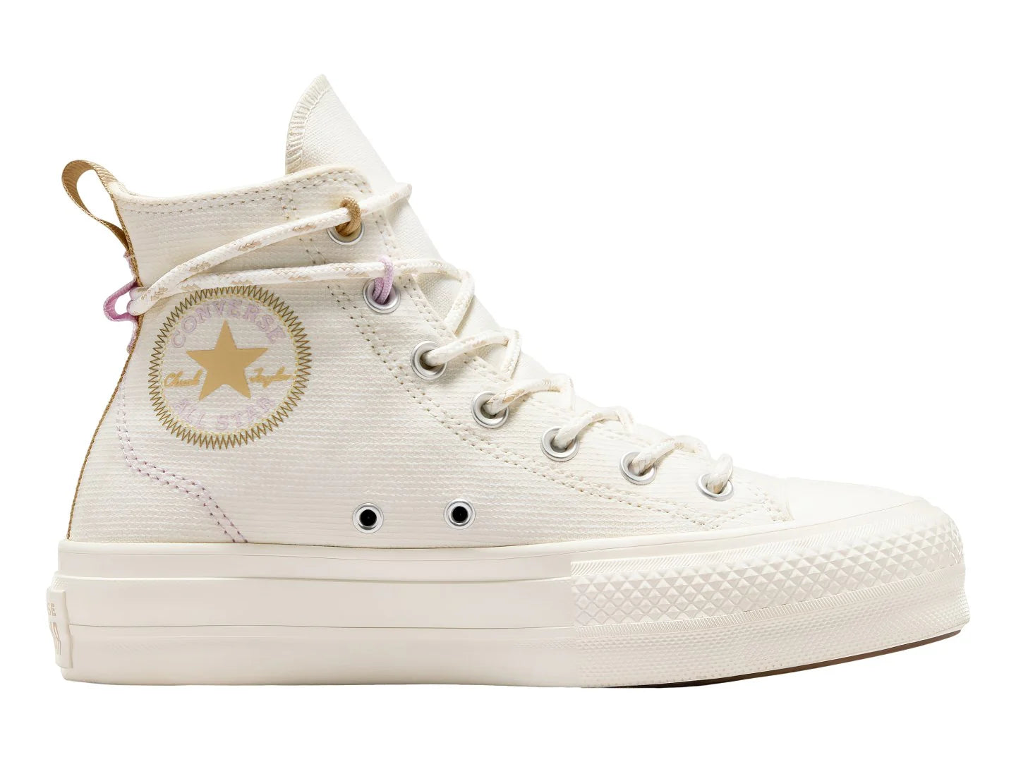 Tenis Converse Chuck Taylor All Star Lift Platform Blancos para Mujer