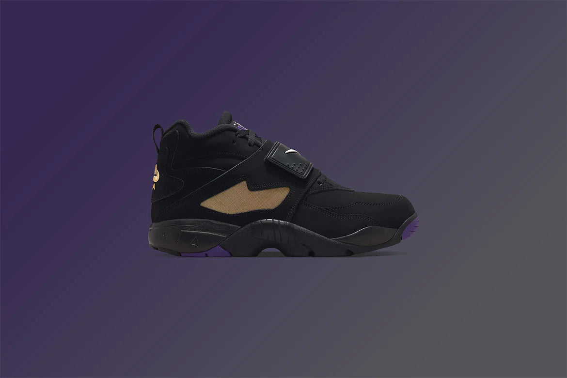 Air Diamond Turf Ravens Black White Club Purple Metallic Gold