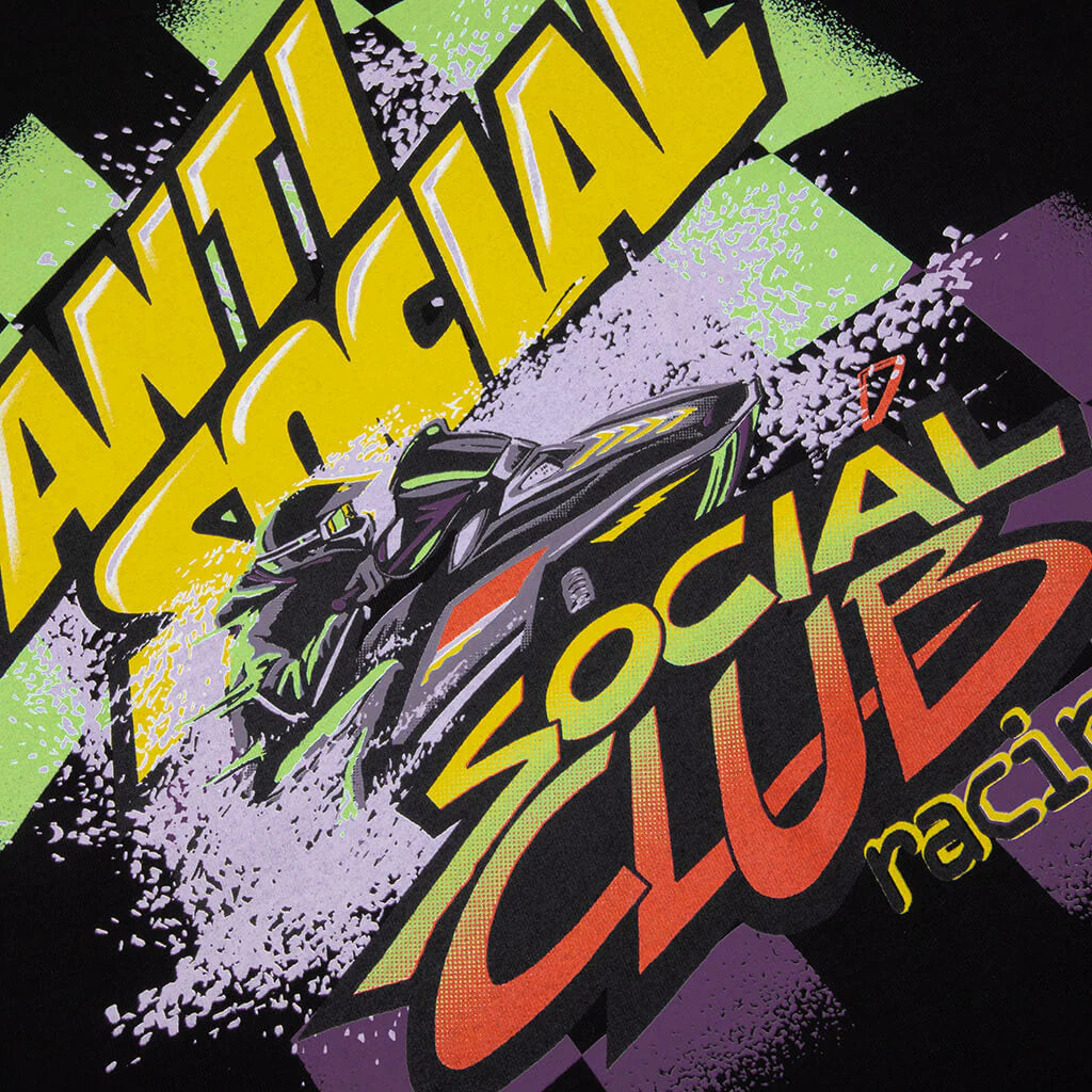 Artic Snowmobile Tee Black