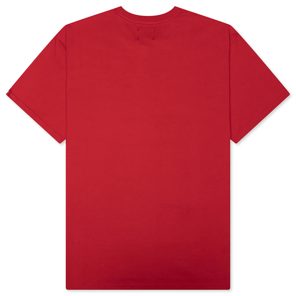 Small Curve S S Tee Red