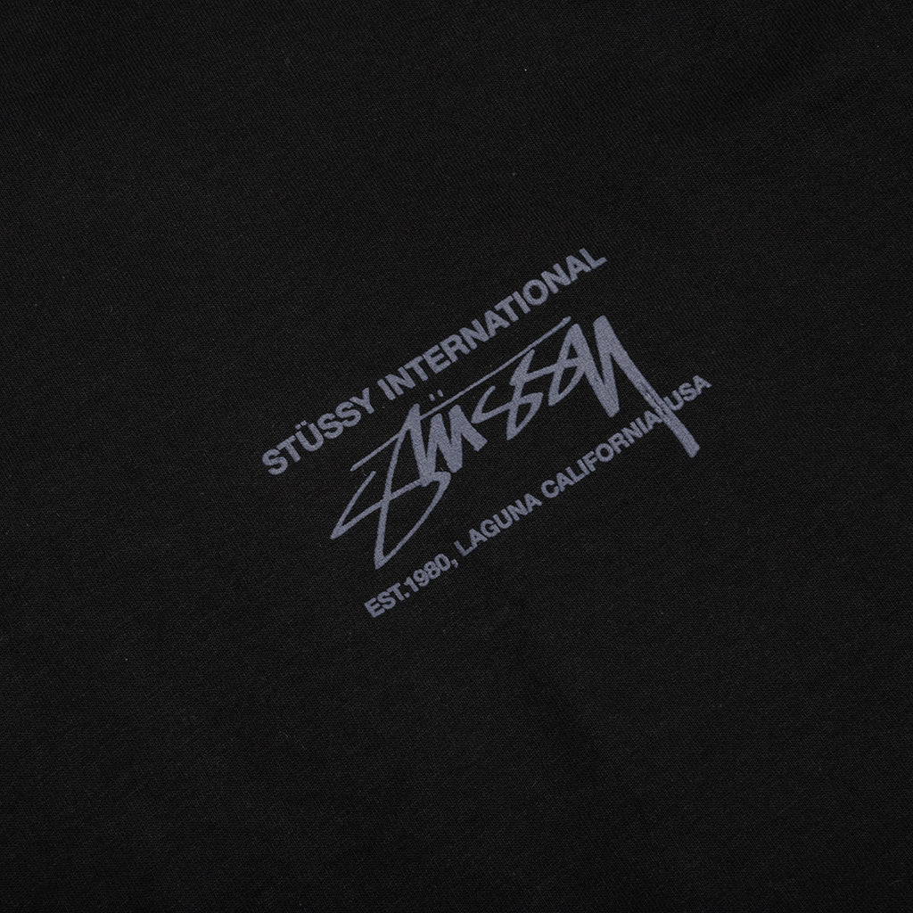 Smooth Int L S Tee Black