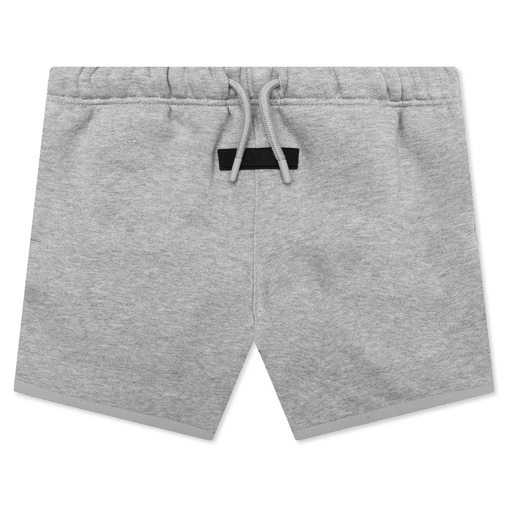 Kids Sweatshort Dark Heather Oatmeal