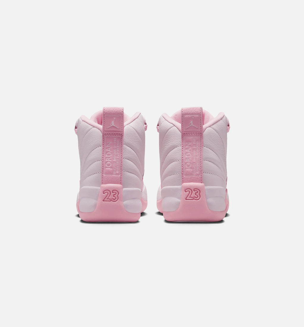 Air Jordan 12 Retro Pearl Pink Grade School Lifestyle Shoe Pearl Pink Medium Soft Pink