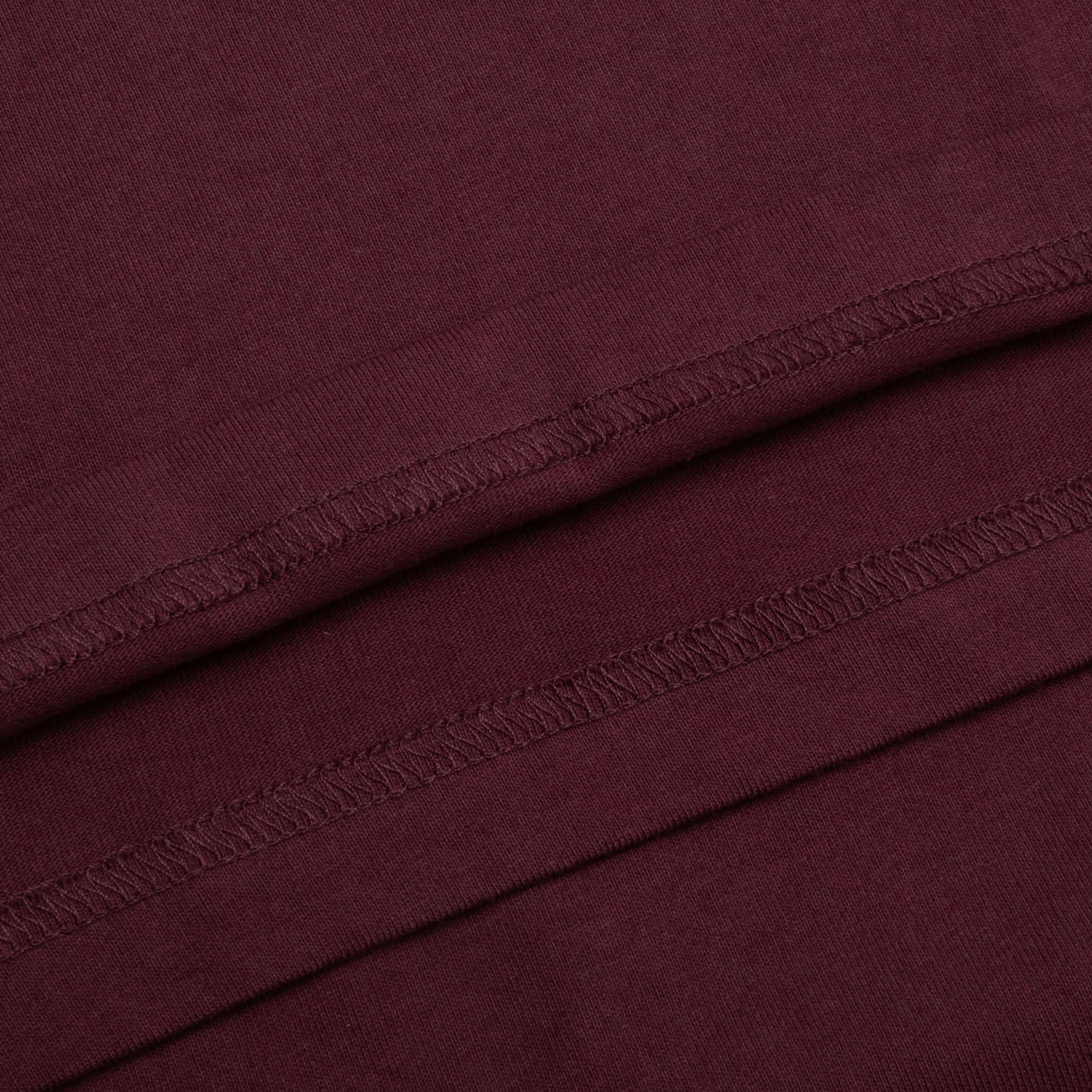 Academy Tee Oxblood Red
