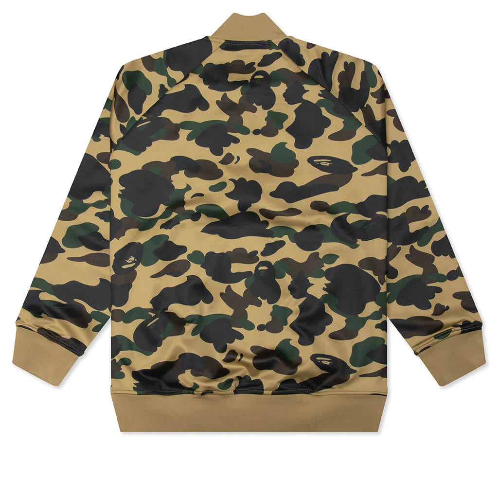 1st Camo Relaxed Fit Track Jacket Yellow