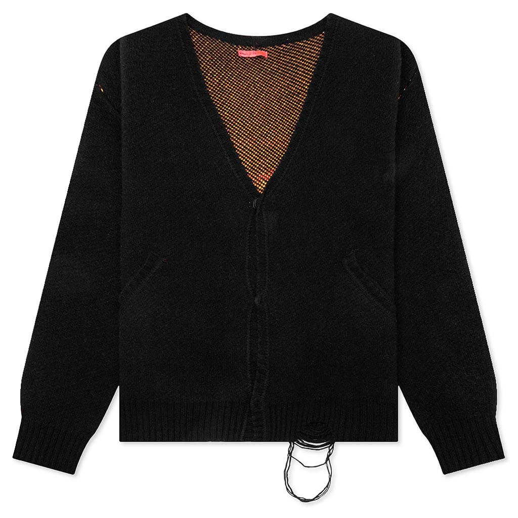 Oversize Cardigan Black