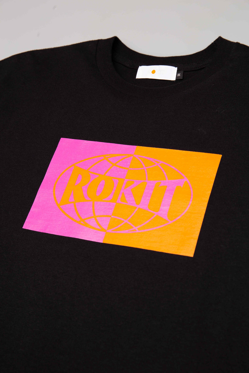 Global Mens T Shirt Black Black
