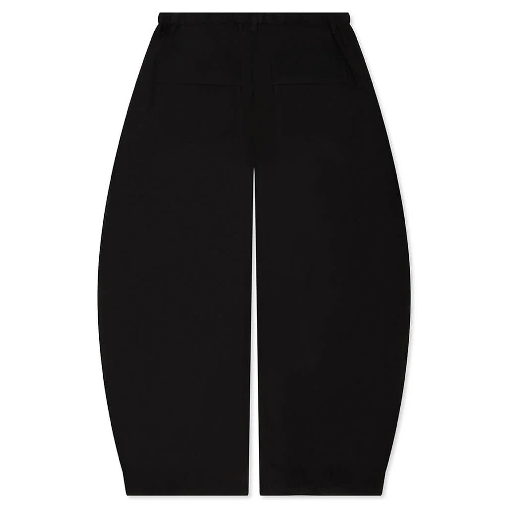 Cotton Typewriter Pants Black
