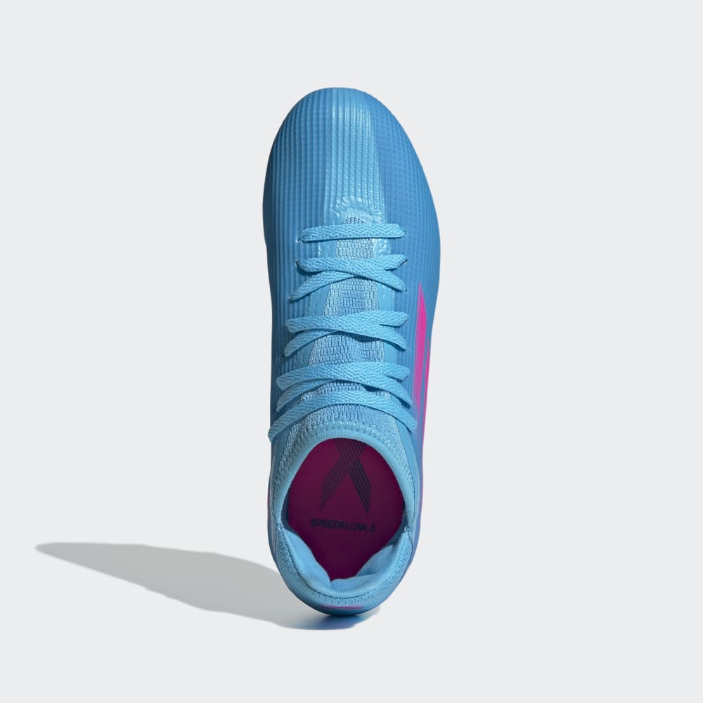 adidas Kids X Speedflow 3 FG J Firm Ground Boots Sky Rush Pink