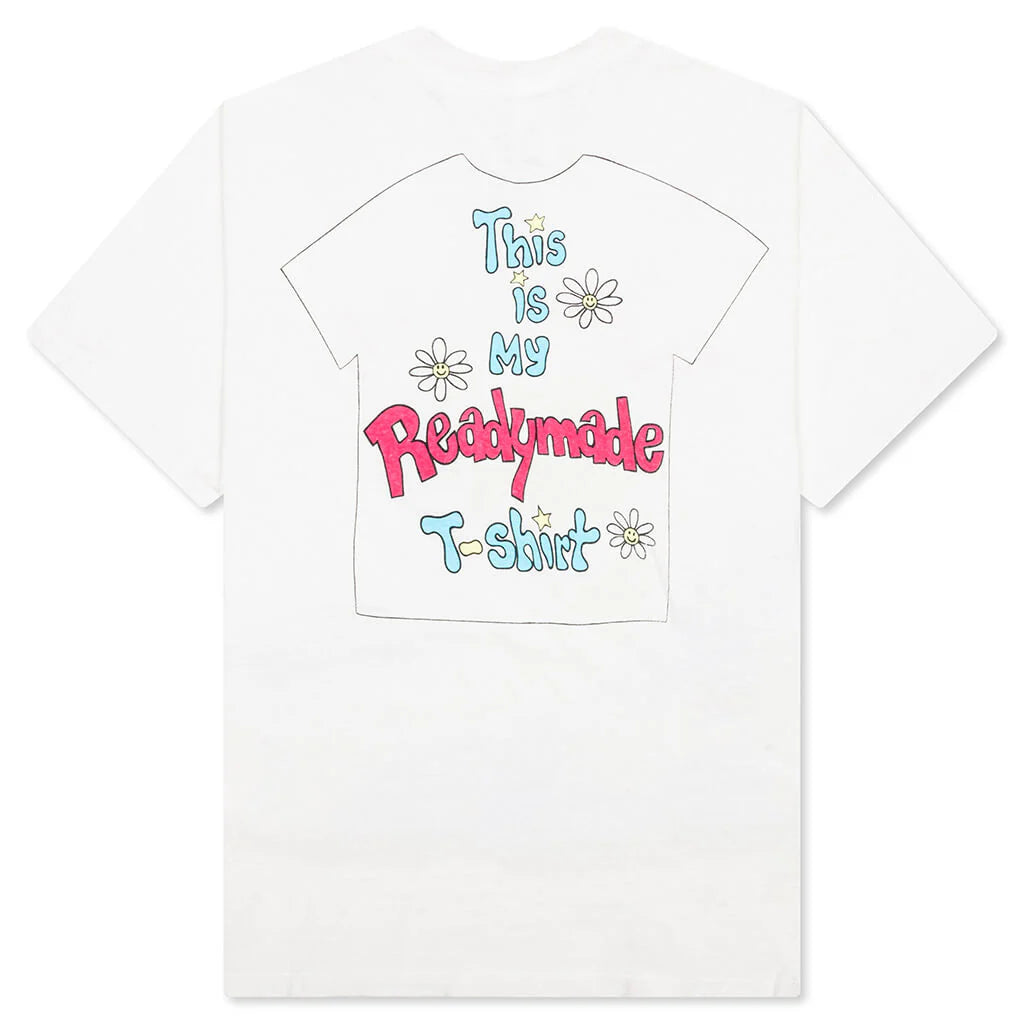 This is my T S S T Shirt White