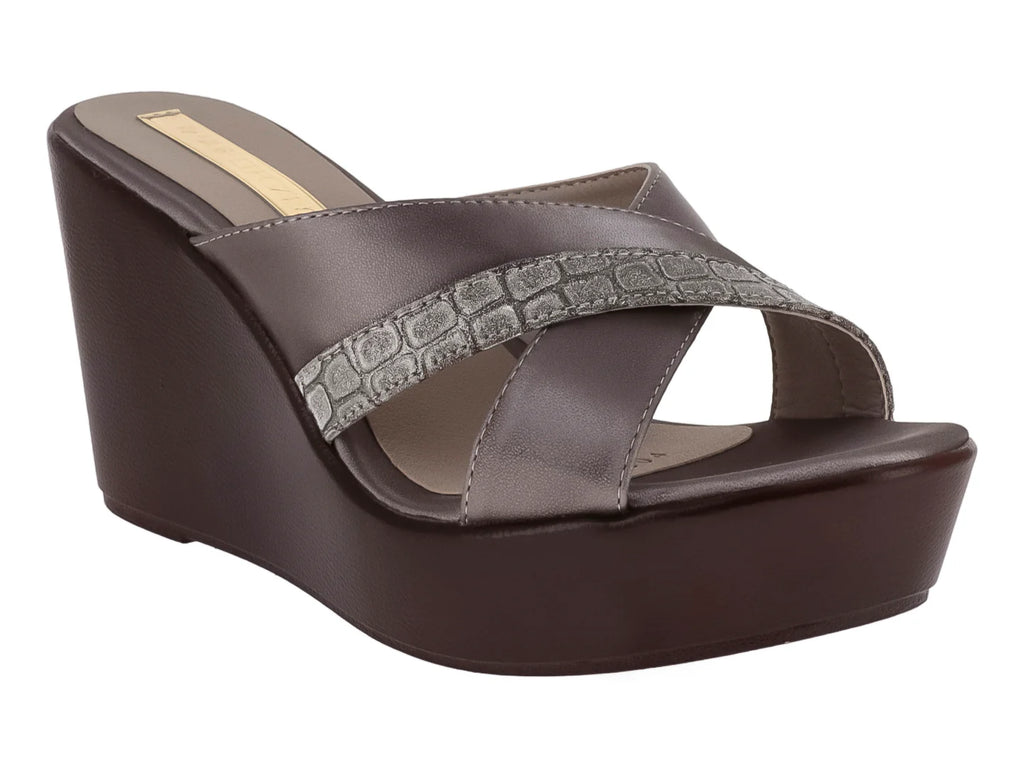Sandalias Paulie Plataforma Color Plomo para Mujer