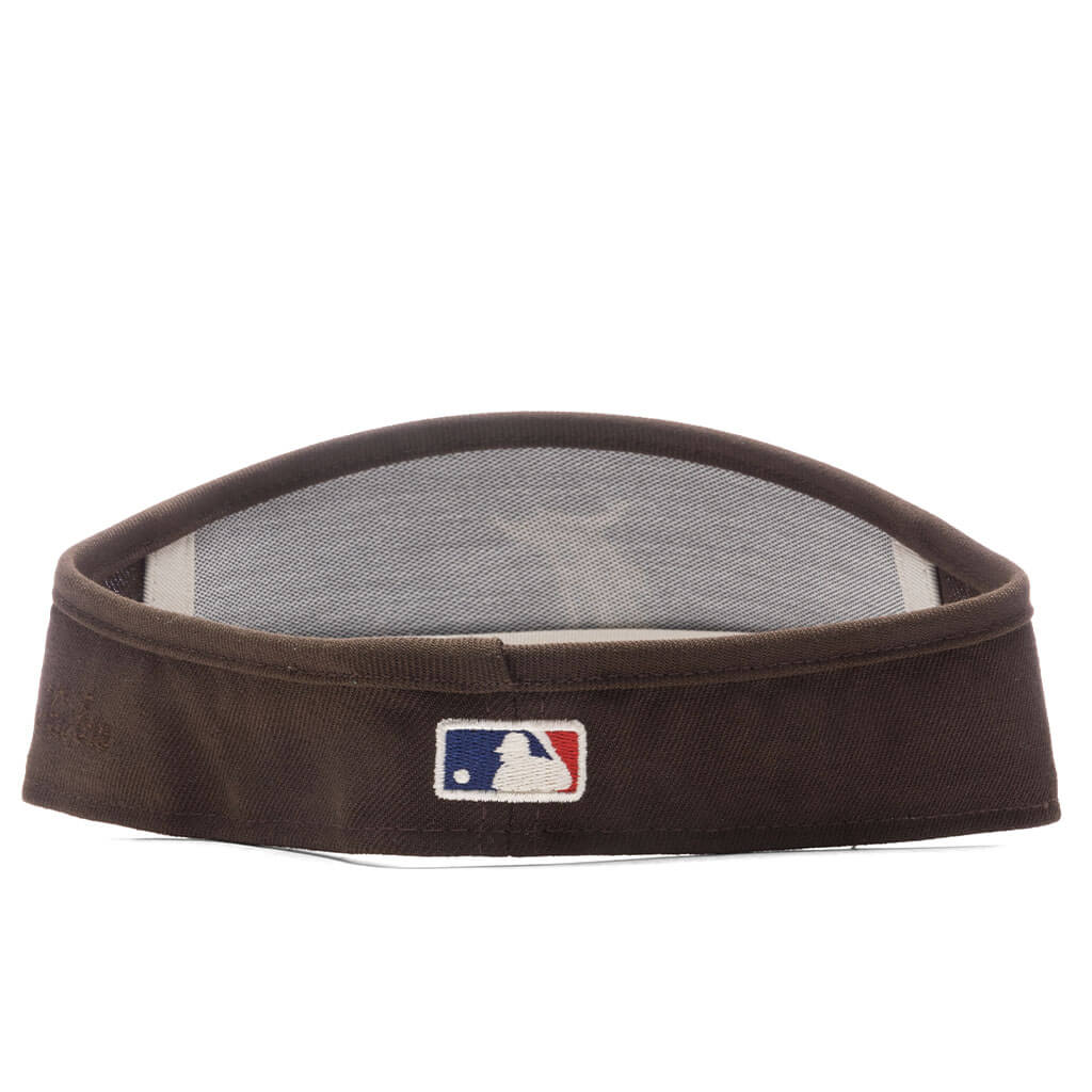 New Era x Fear of God Essentials Fitted Visor Detroit Tigers Walnut