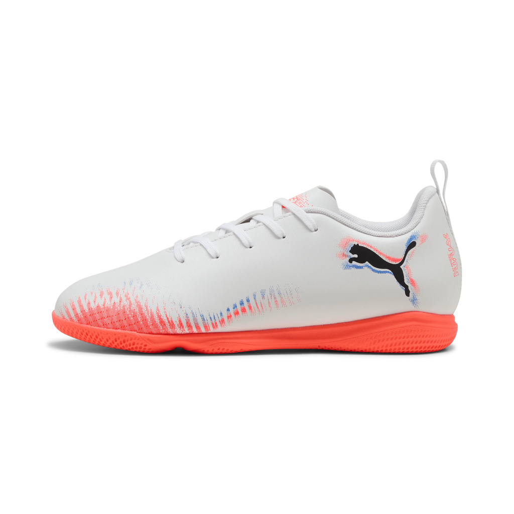 PUMA Future 8 Play Kids Indoor Shoes White Black
