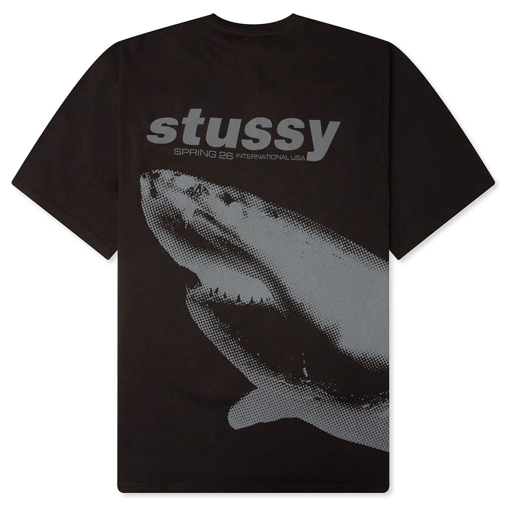 Shark Pigment Dyed Tee Faded Black