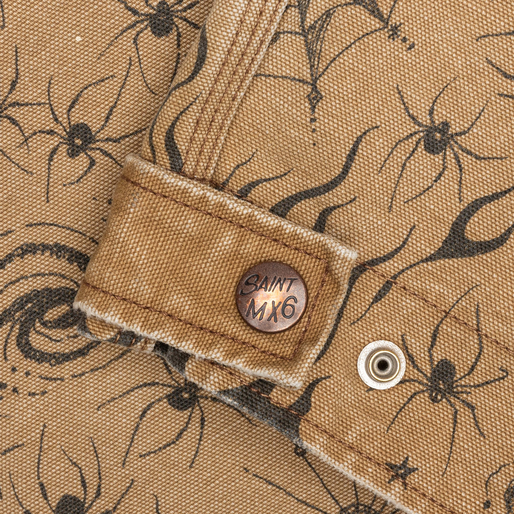 Saint Michael X DrWoo Mx6 Detroit Jacket Beige