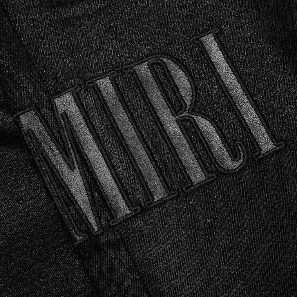 Wax Logo Jean Black