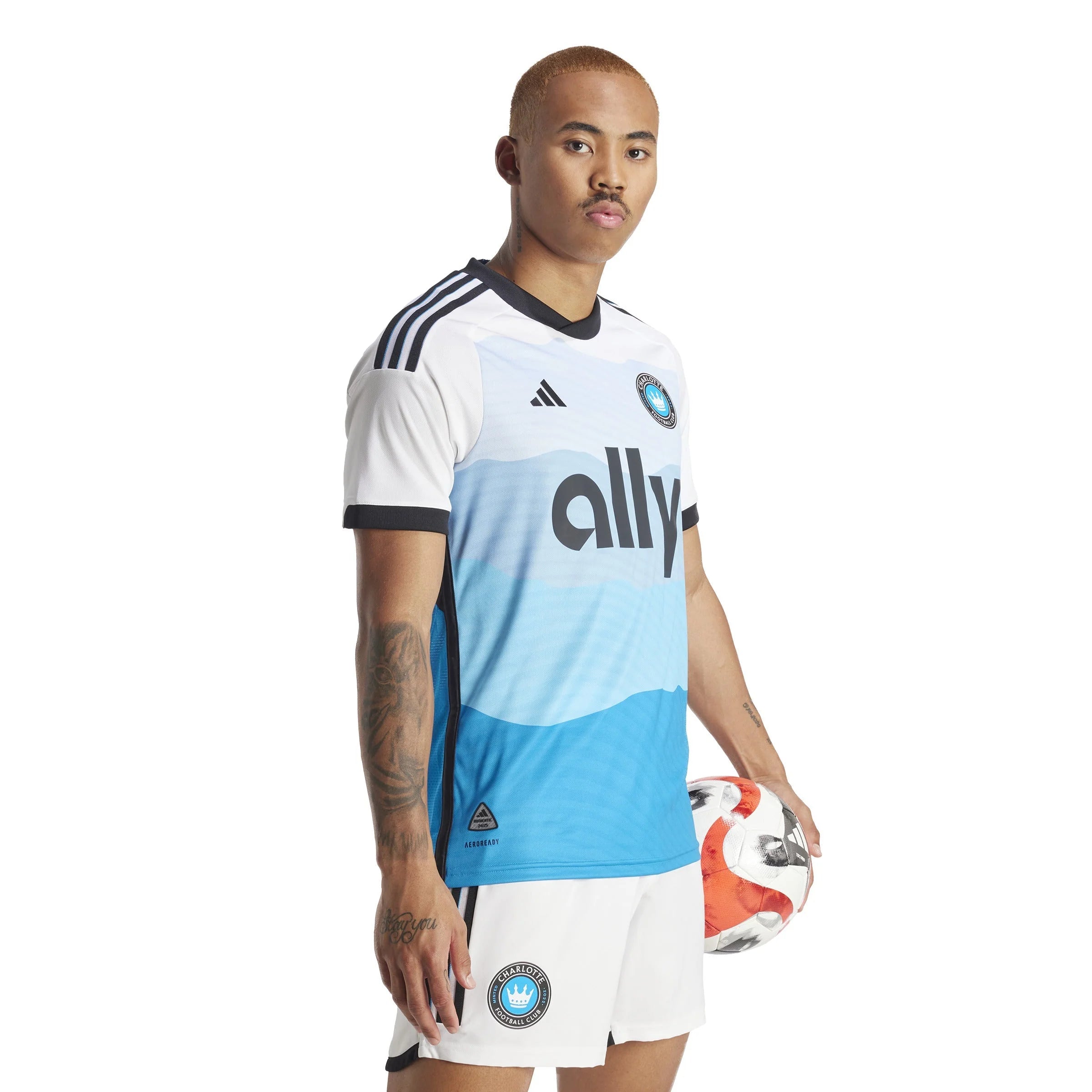 adidas Mens Charlotte Home Authentic Jersey 24