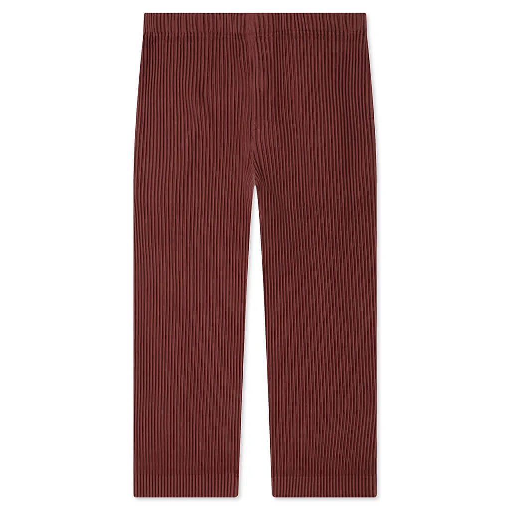 August Relaxed Fit Pants Adamite Brown