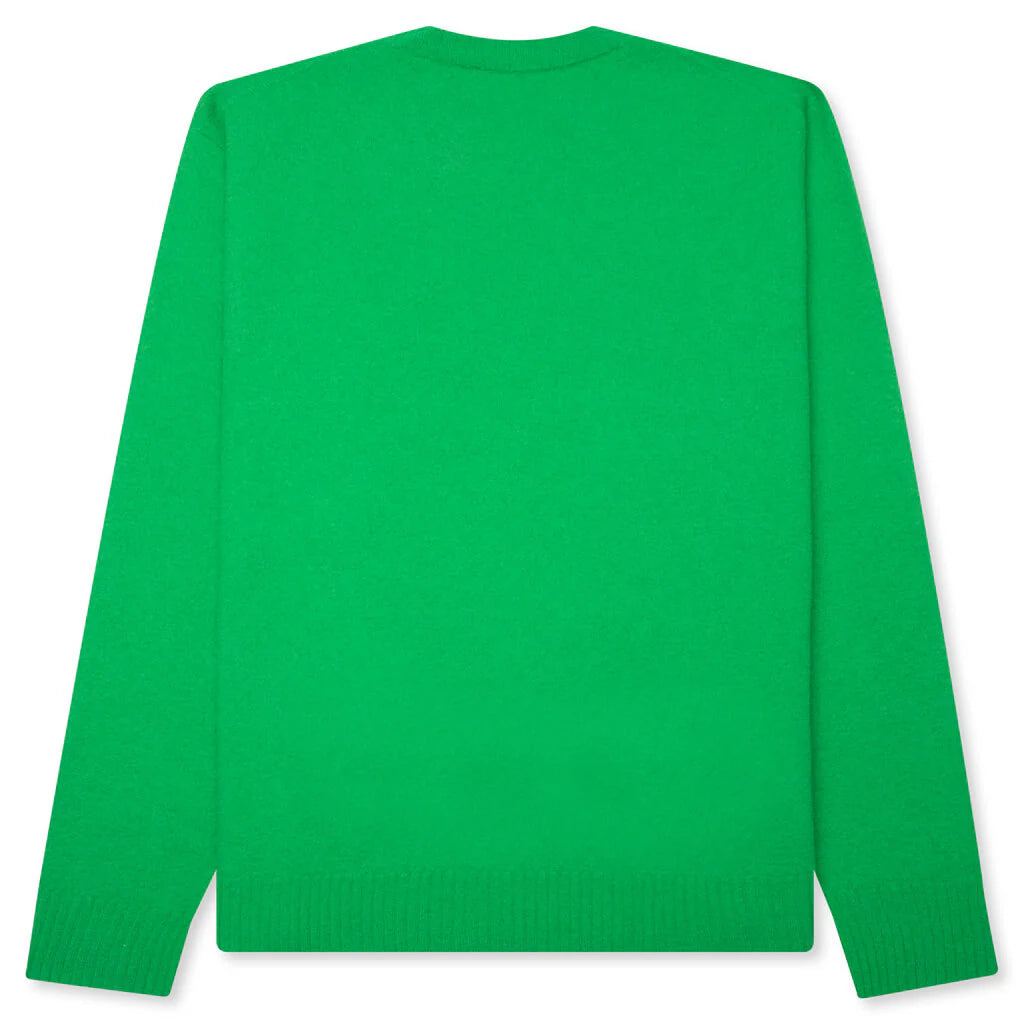 Crewneck Long Sleeve Jumper Girl Scout Green
