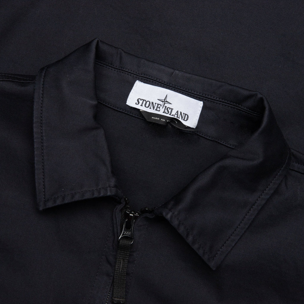 Regular Fit Overshirt Navy Blue