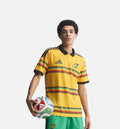 Jamaica 26 X Bob Marley Home Authentic Mens Jersey Bold Gold