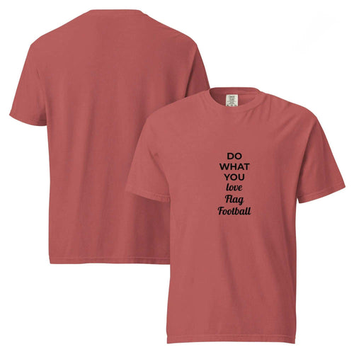 Heavyweight T-shirt Flag Football - L2N2