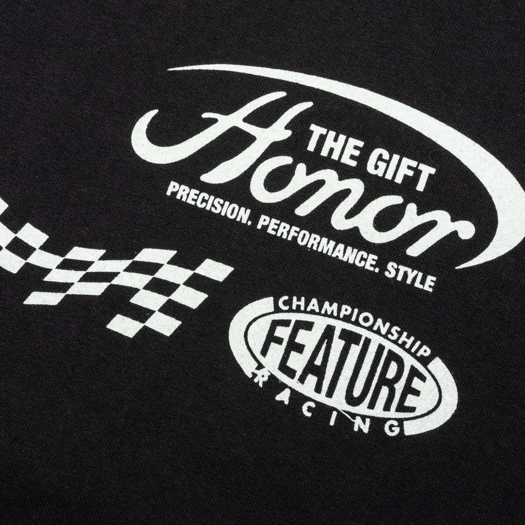 Feature x Honor The Gift Fastest Rides L S Tee Faded Black