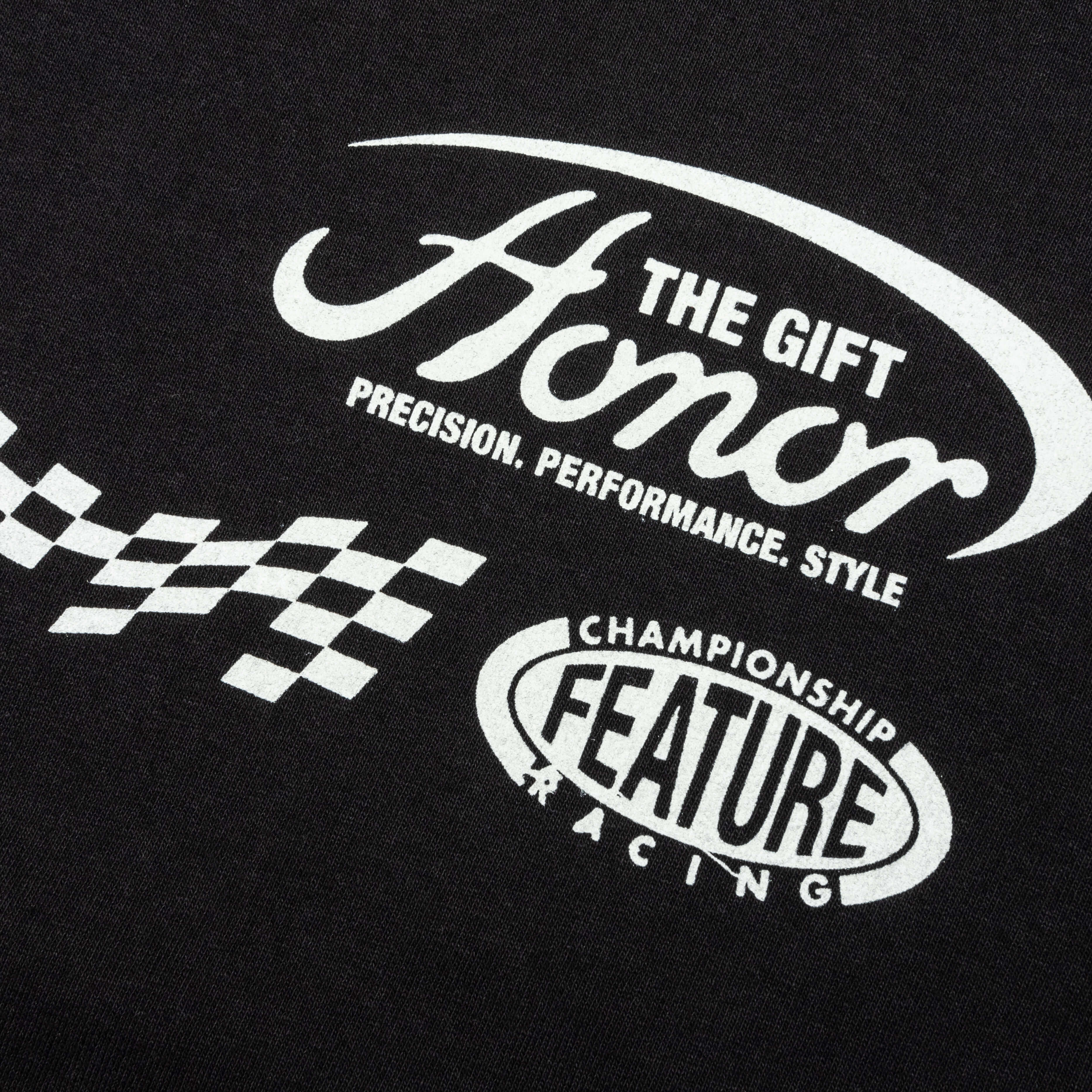 Feature x Honor The Gift Fastest Rides L S Tee Faded Black