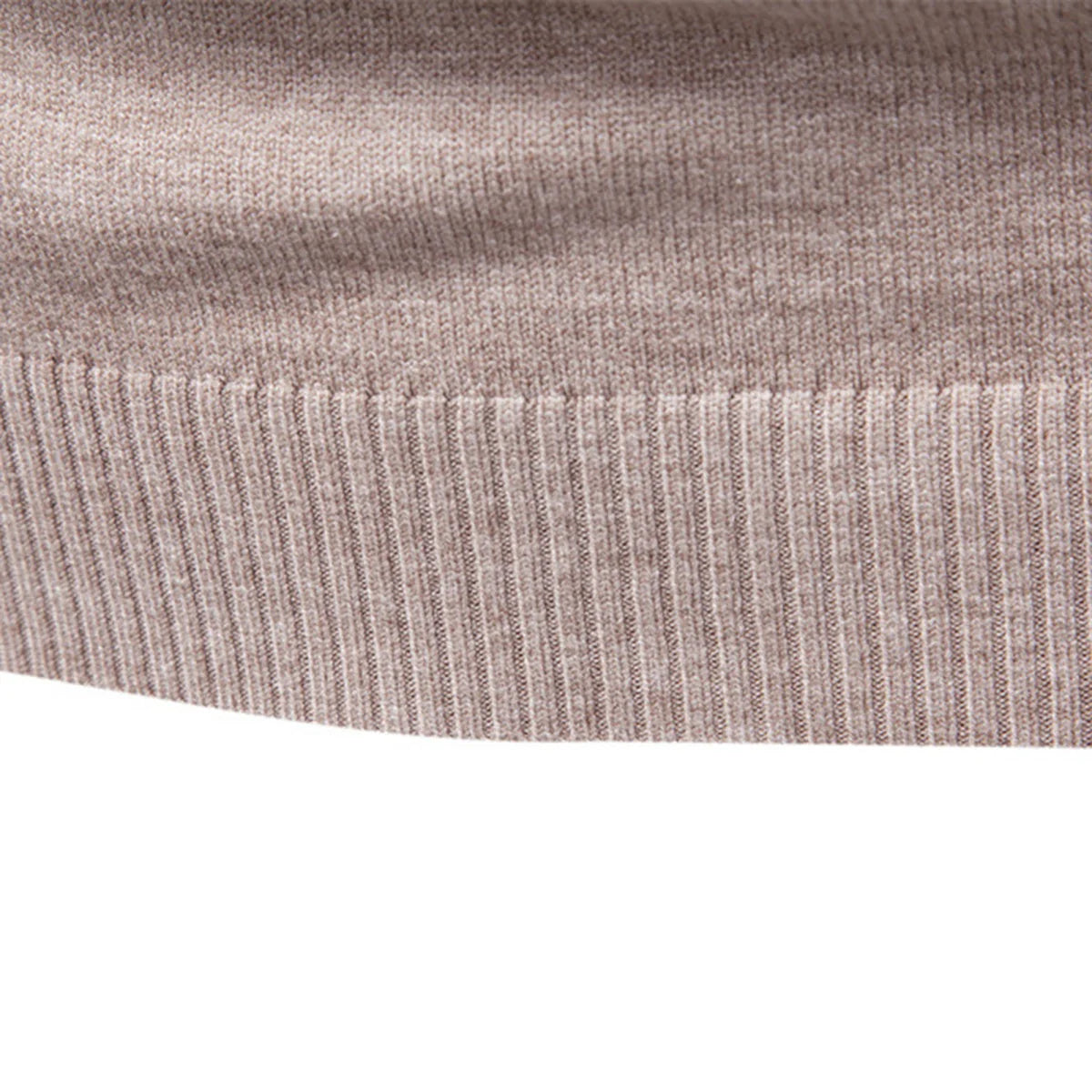 Mens Mockneck Pullover Sweater