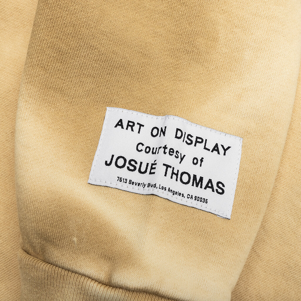 French Zip Hoodie Tan