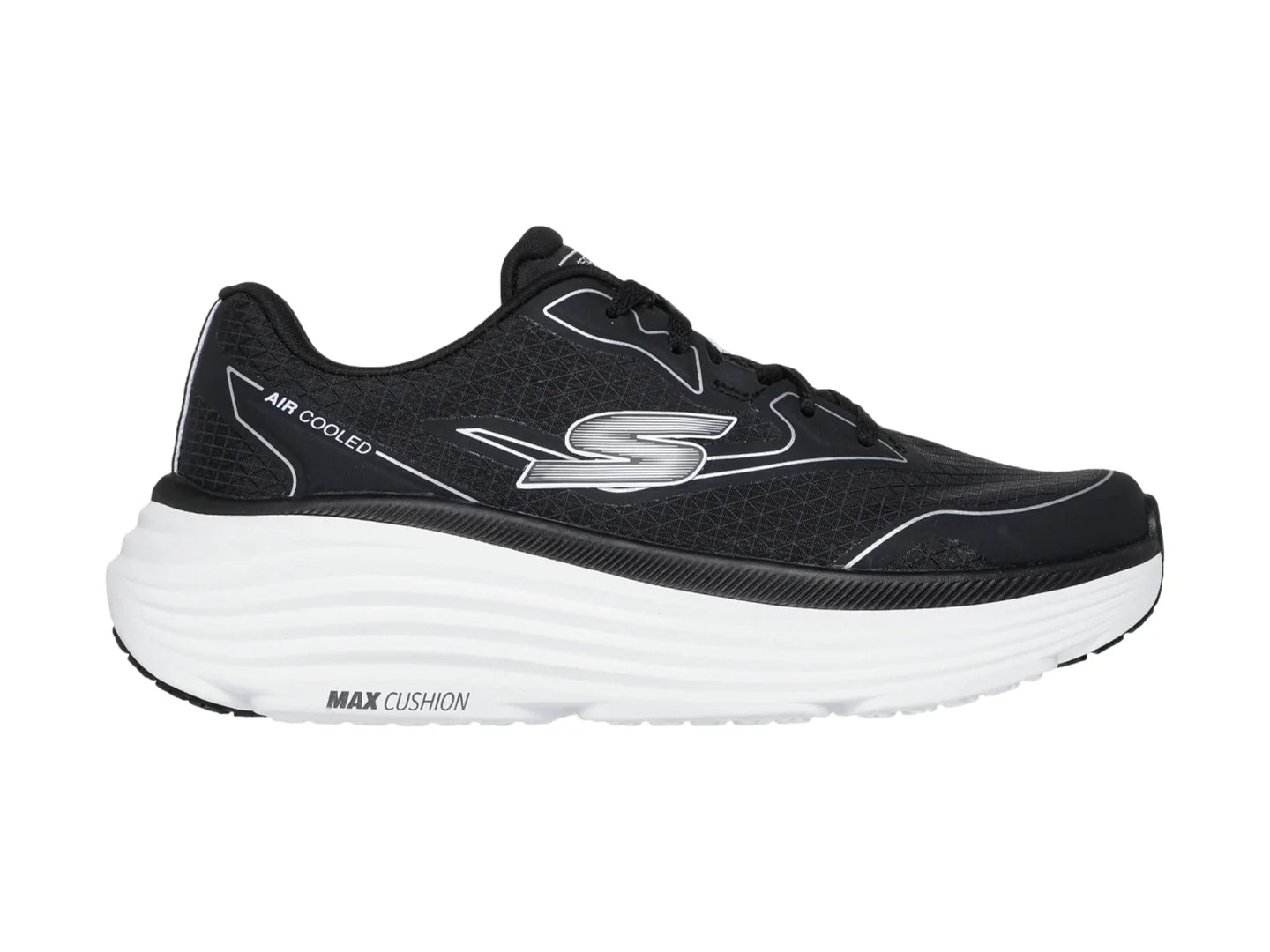 Tenis Skechers Max Cushioning Endeavour Negro para Mujer