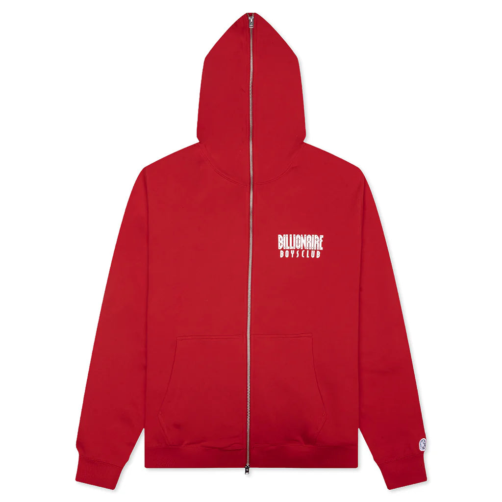 Astro Zip Hoodie Red