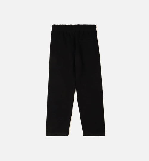 Biblical All Over Print Washed Fleece Mens Sweatpants Black White