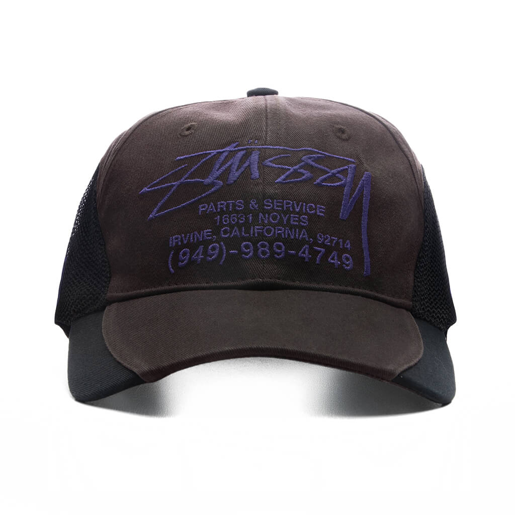 LP Service Mesh Strapback Cap Brown