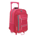 Mochila Rodante Chenson Rosa Fiusha para Niña