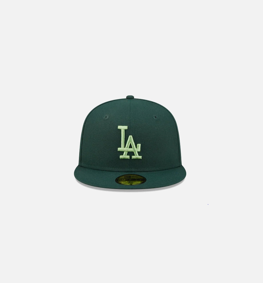 Los Angeles Dodgers State Fruit 59FIFTY Fitted Cap Mens Hat Green