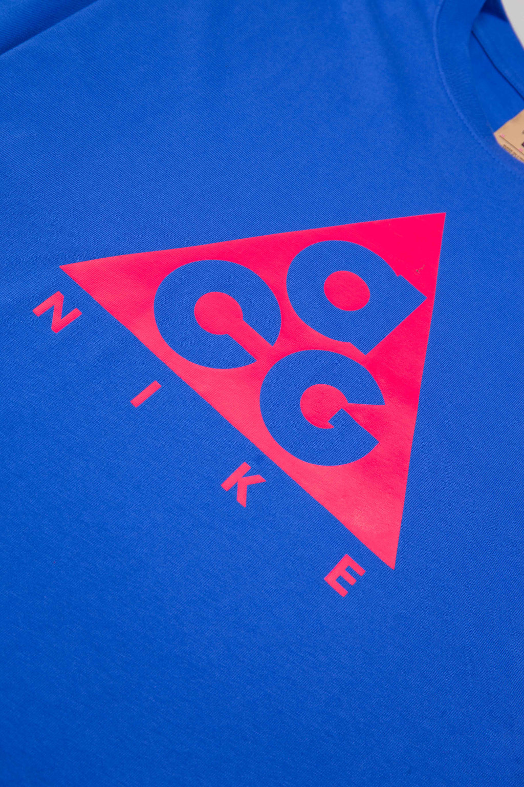 ACG L S Mens Tee Blue Pink