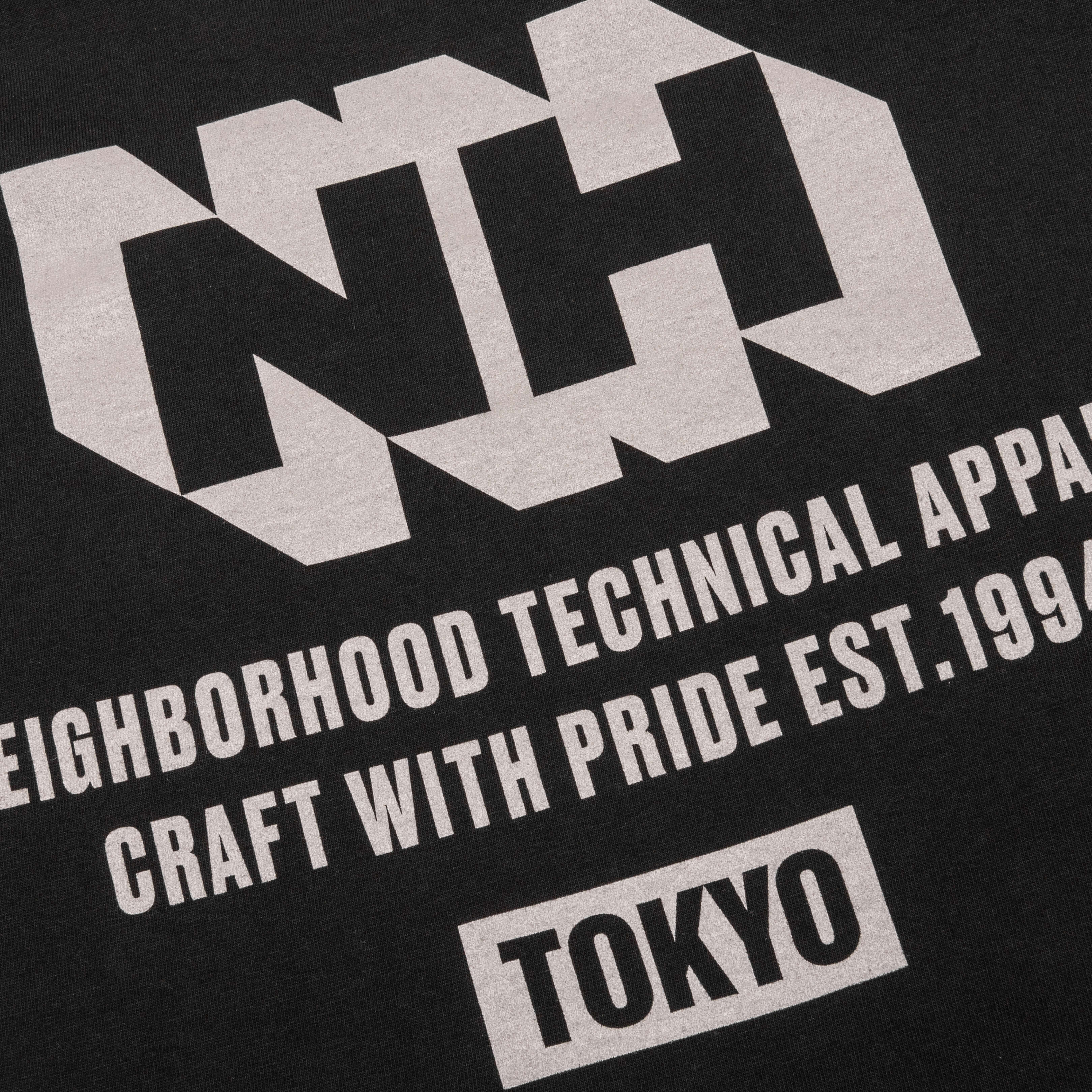 NH S S Tee 18 Black