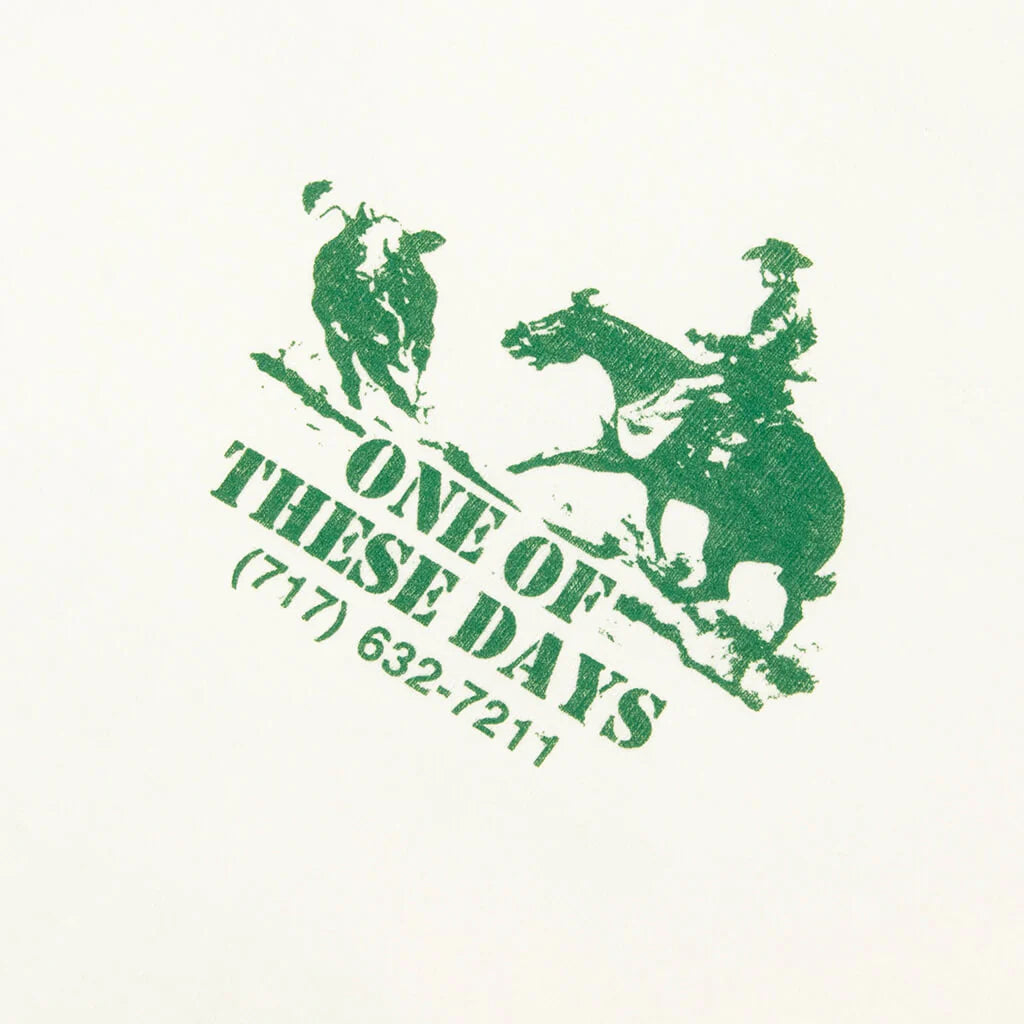 Round Up T Shirt Bone