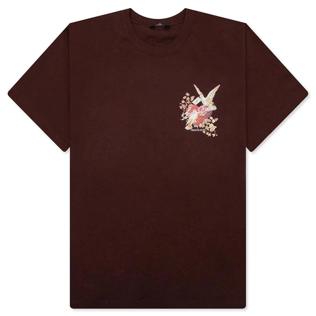 Love Letters Tee Bitter Chocolate