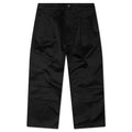 Pleated Wide Cargos Black