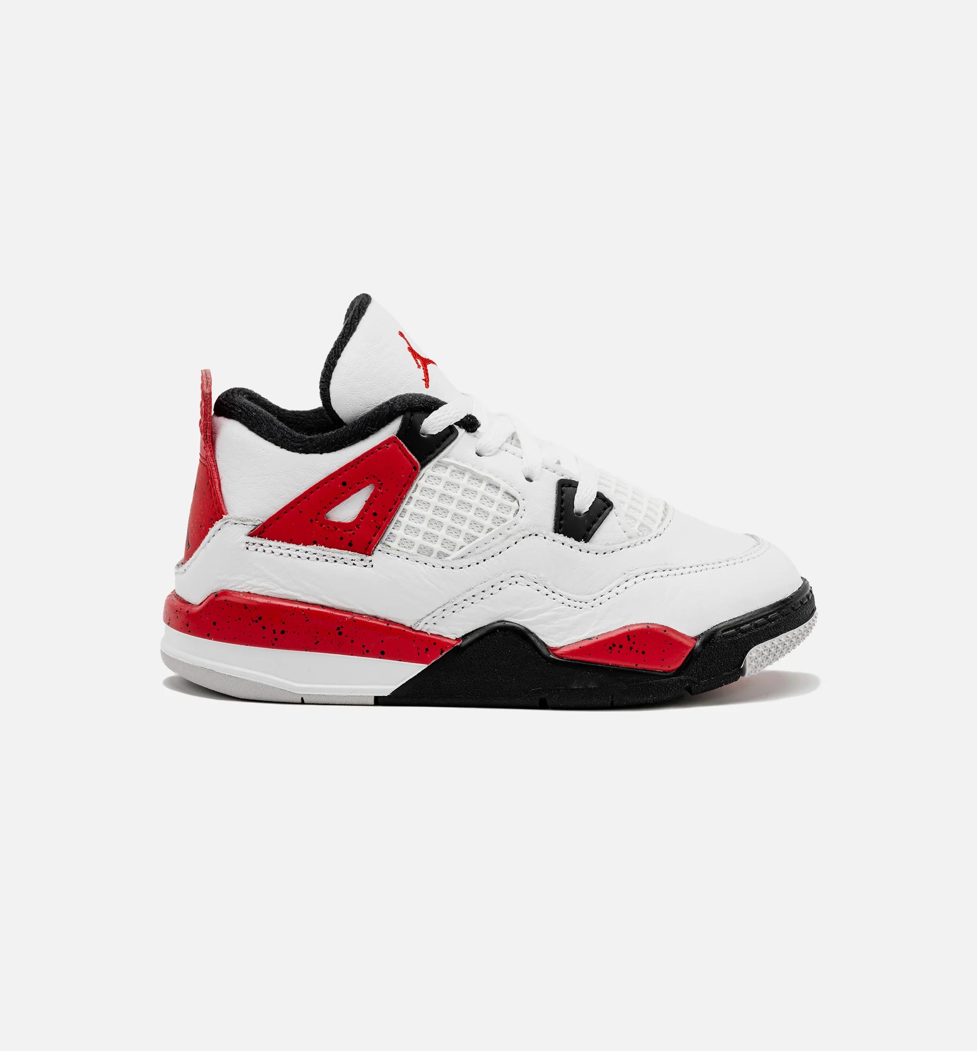 Air Jordan 4 Retro Red Cement Infant Toddler Lifestyle Shoe White Red