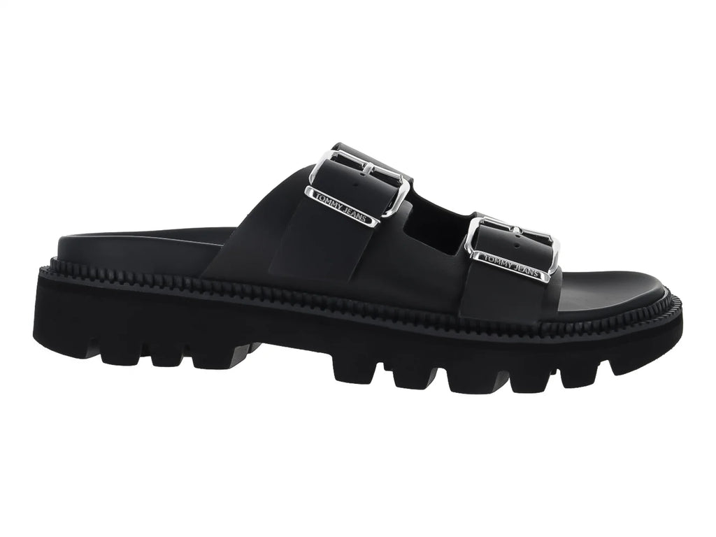 Sandalias Tommy Hilfiger Negro para Mujer