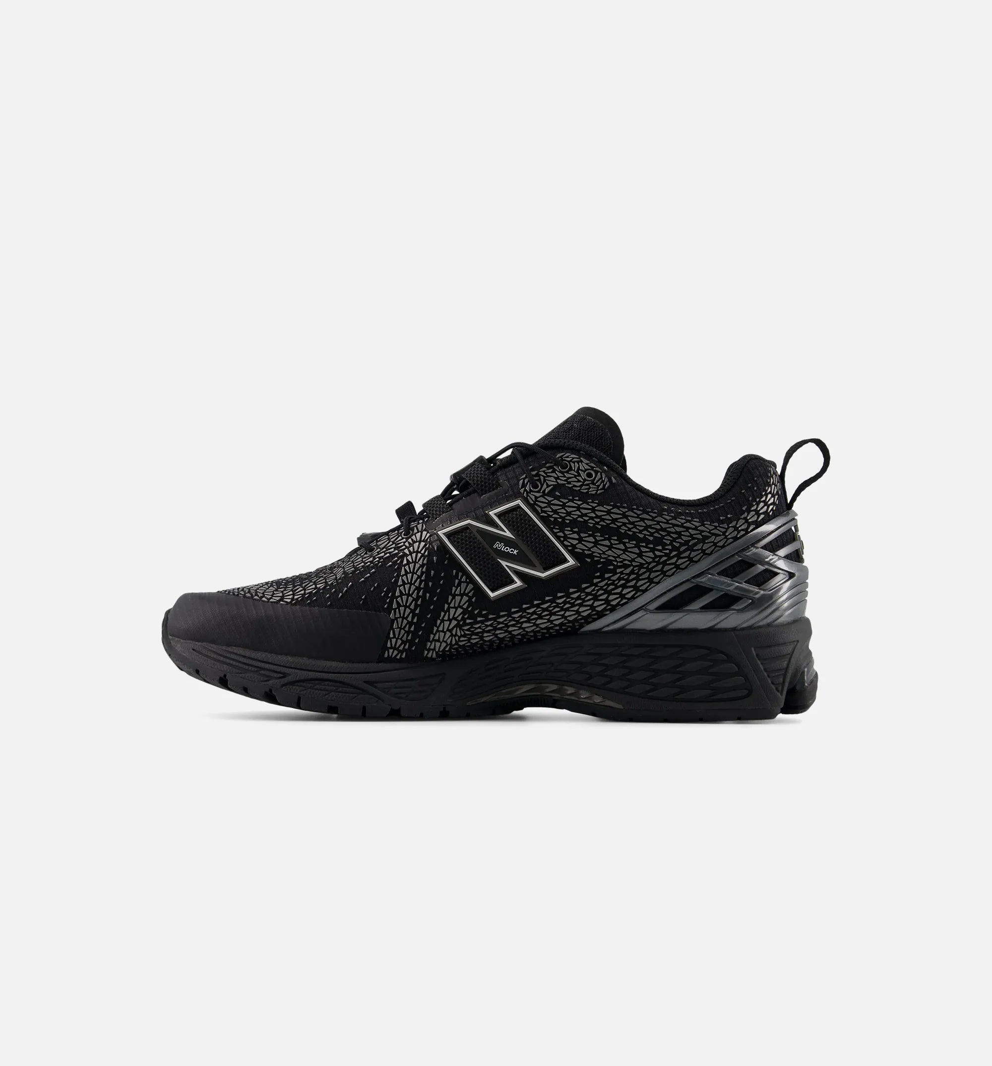1906F Mens Lifestyle Shoe Black Alkaline Green