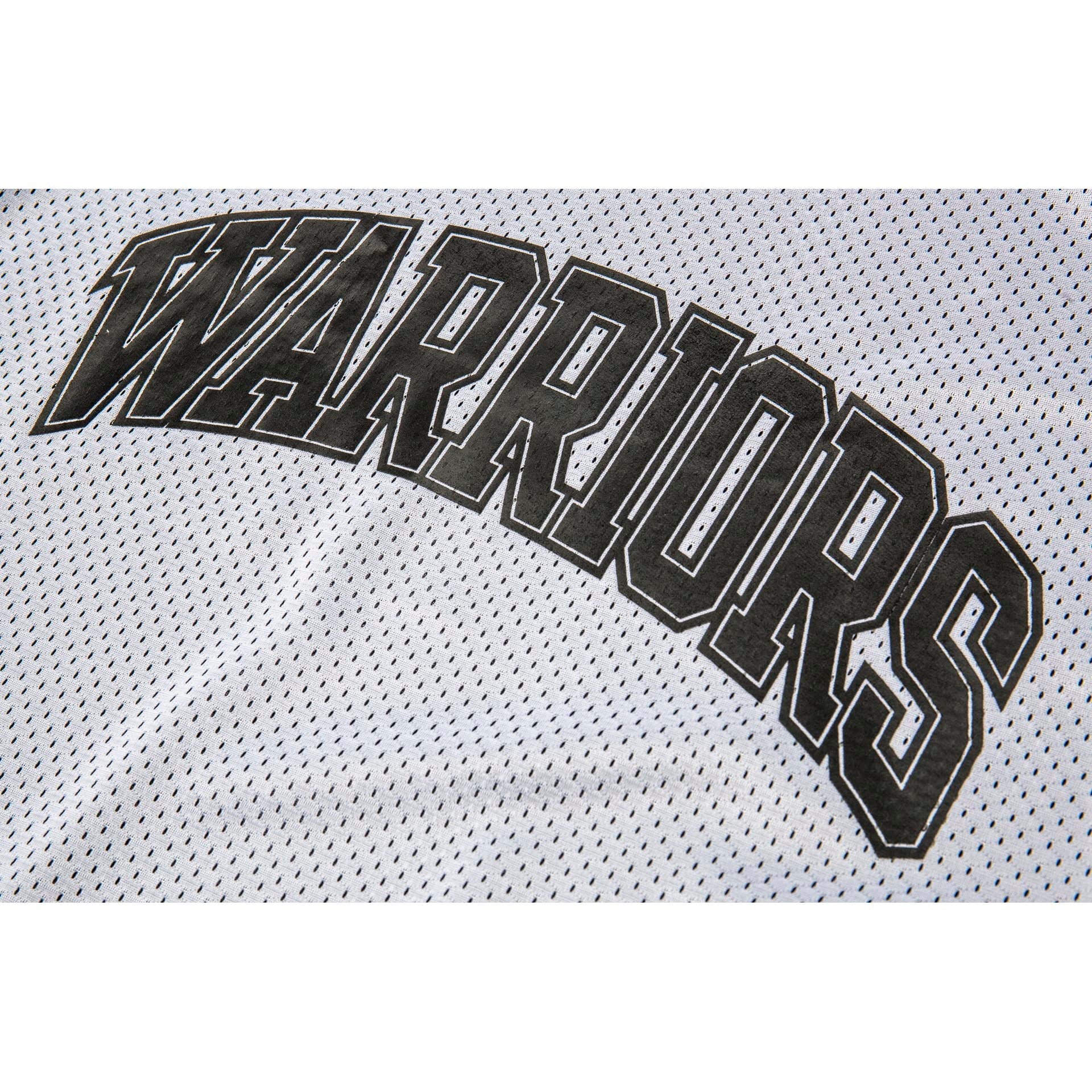 Golden State Warriors NBA Drop Step Reversible Jersey Mens White Black