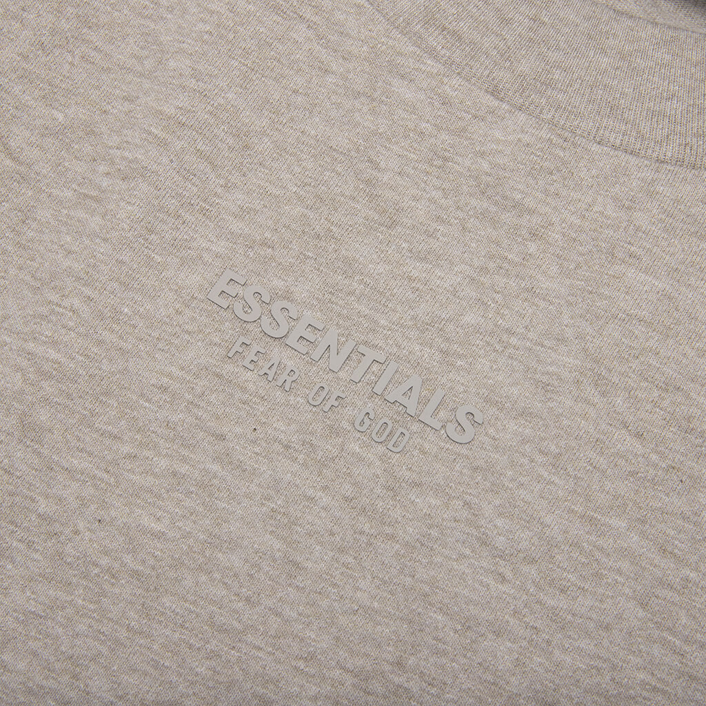 Essentials L S Tee Core Heather
