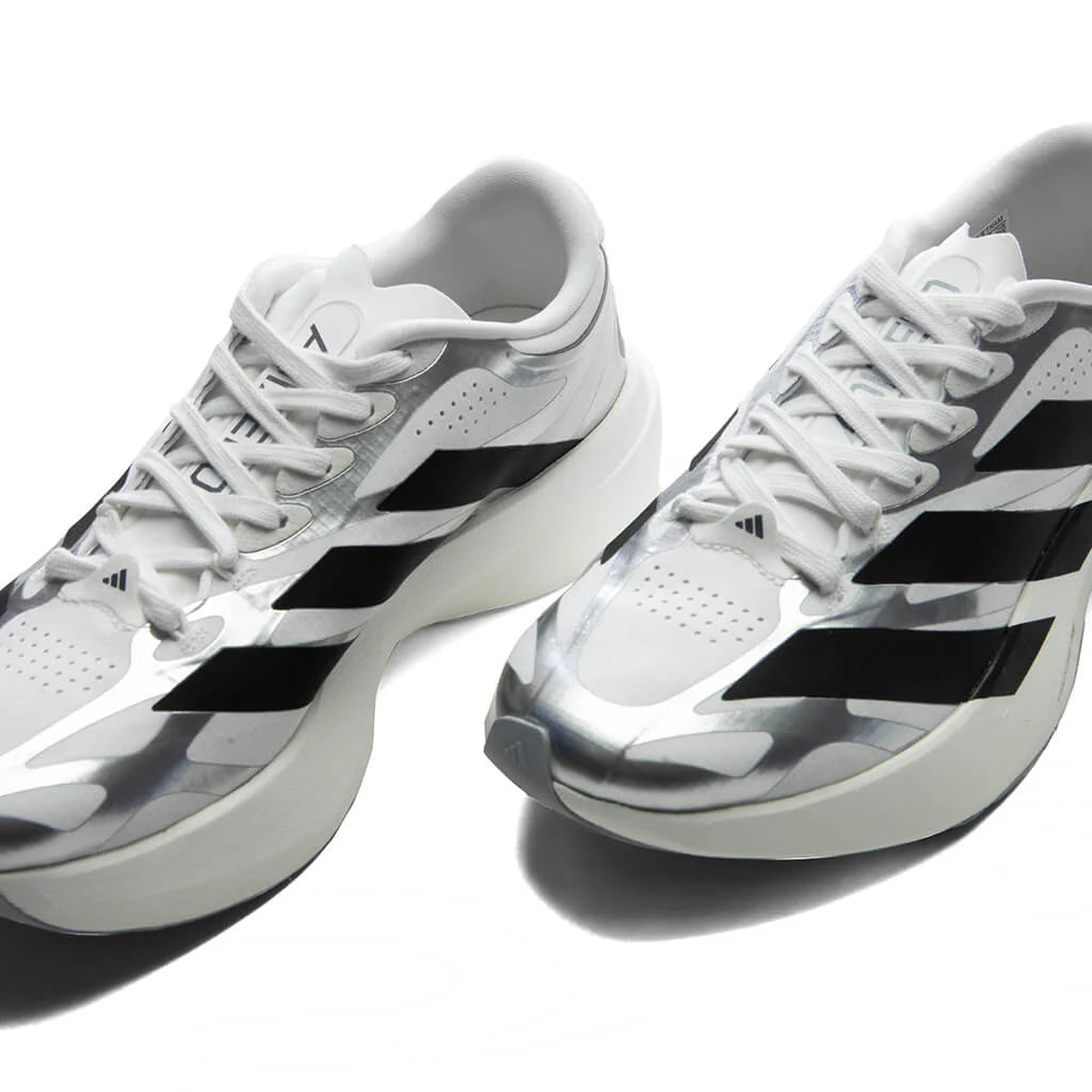 Womens Adizero Evo SL Exo Footwear White Core Black Iron Metallic