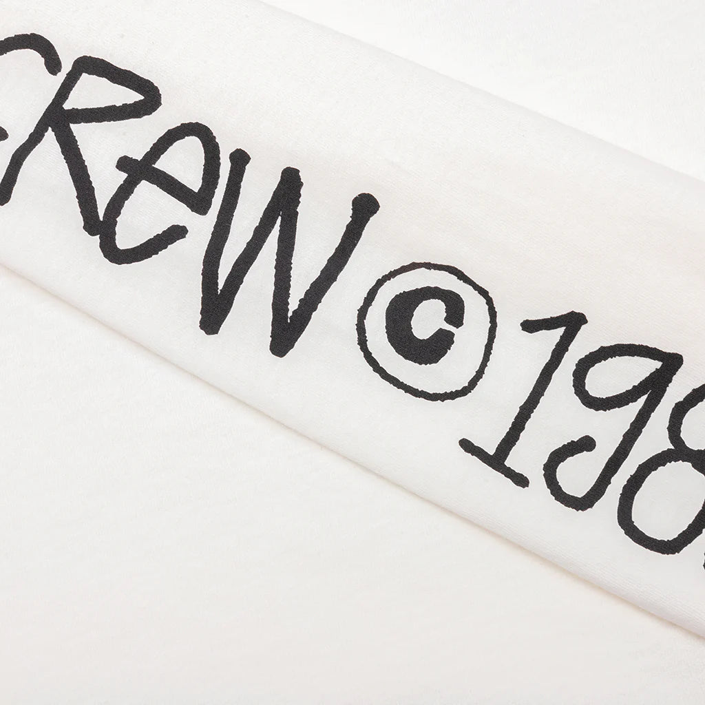 International Crew Pigment Dyed L S Tee Natural