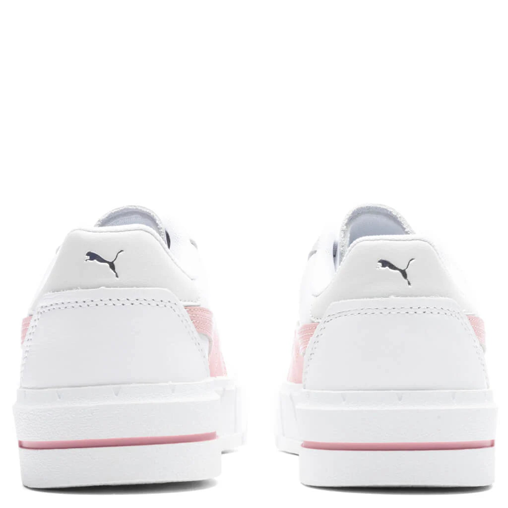 Womens Cali Court LTH White Future Pink