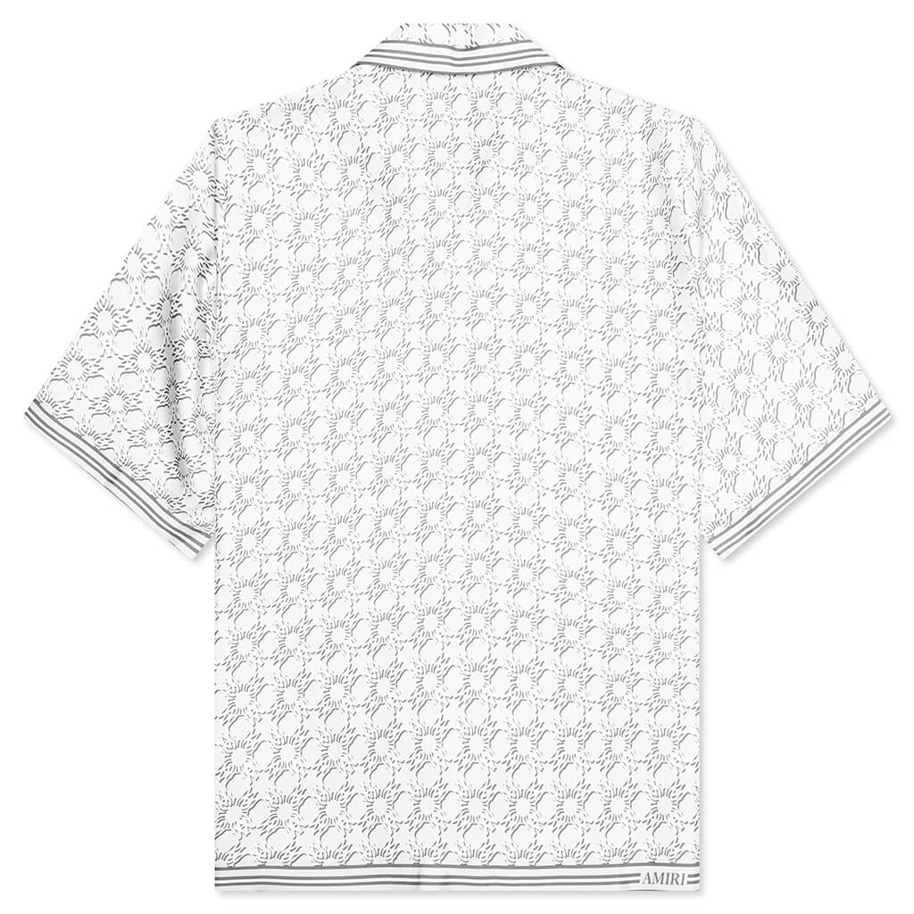 MA Quad Bowling Shirt Asphalt